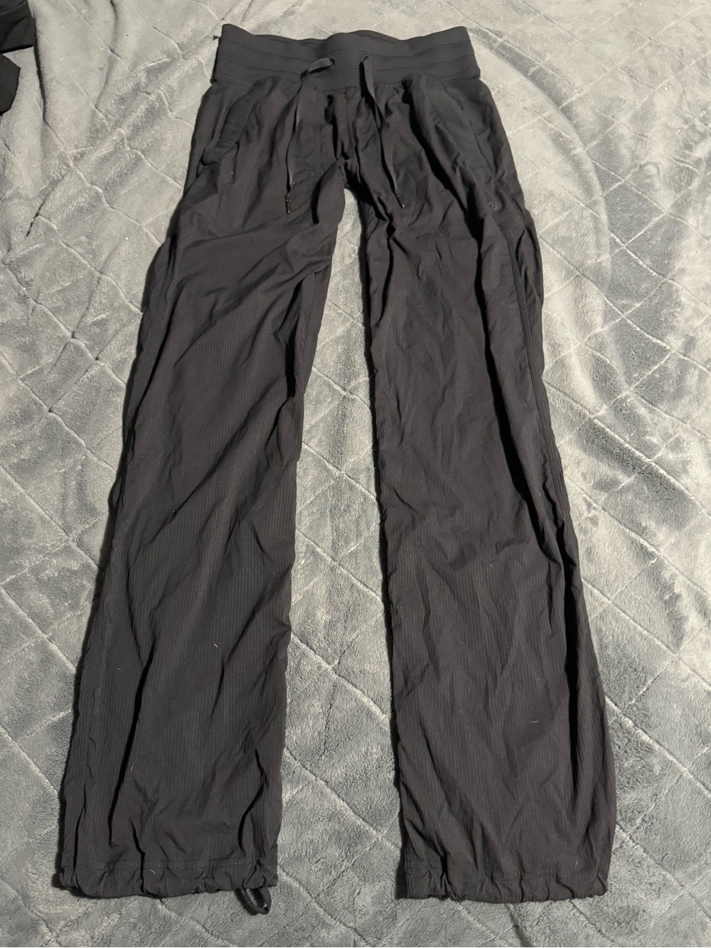 Black lululemon dance studio pants